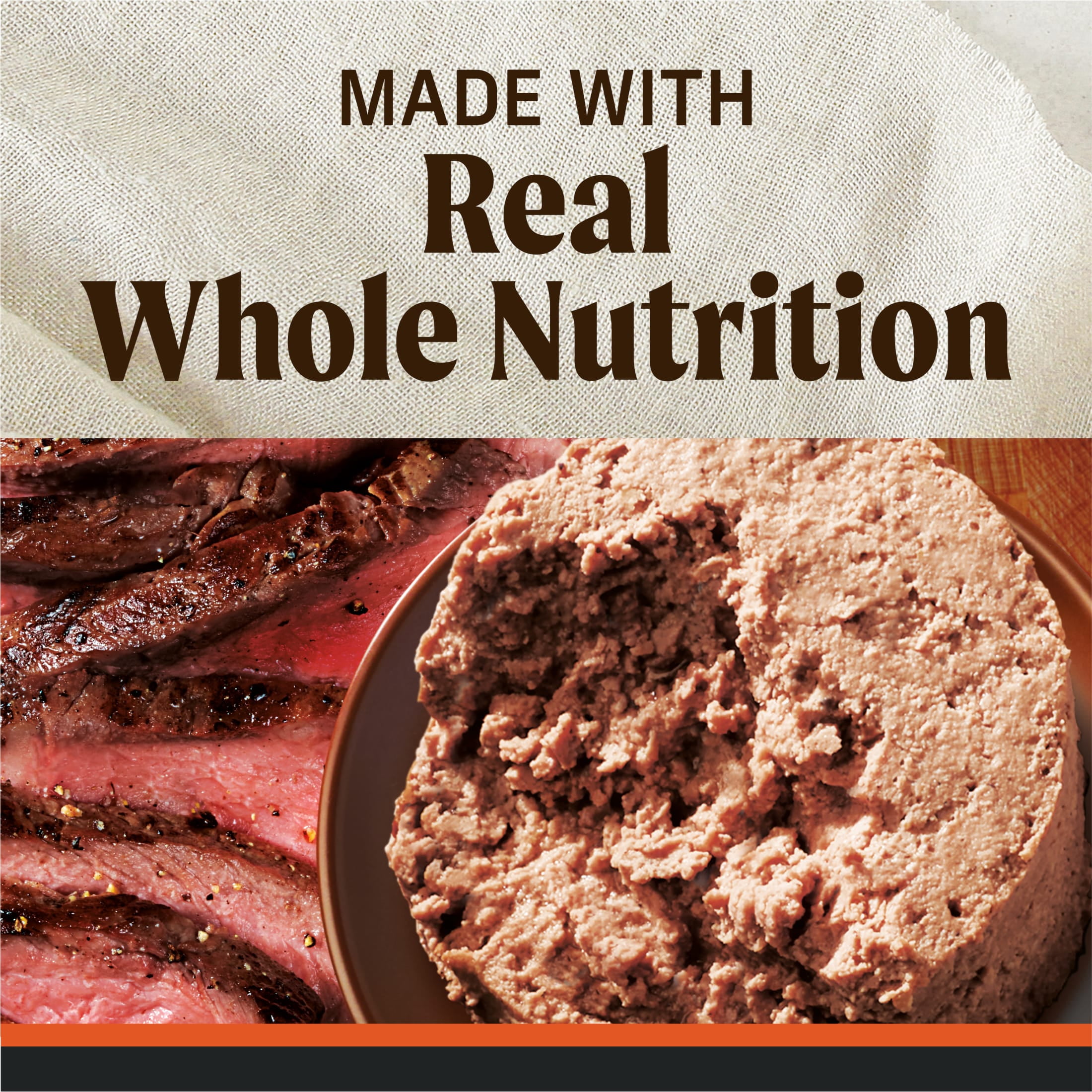 Merrick Grain Free Wet Dog Food for Adults, Grain Free Real Texas Beef, 12.7 oz Can, 12 Pack