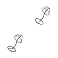 thumbnail image 1 of Soidarity 12'' Metal Wigs Holder Stand Caps Hanger  Display Rack Hats Holder 2piezas Negro, 1 of 6