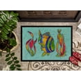 thumbnail image 3 of Carolines Treasures 8569MAT Poisson Tropical de 18 x 27 Po sur Tapis Intérieur Ou Extérieur de Sarcelle, 3 of 4
