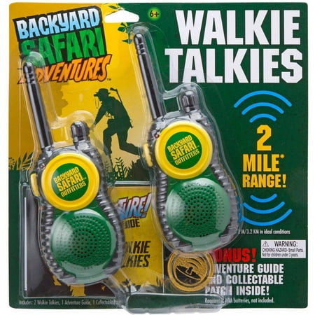 Backyard Safari Walkie Talkies