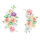 thumbnail image 3 of Naiovety 1 unidad de pegatinas creativas para nevera, pegatinas de pared con patrón de flores, decoración del hogar, decoración artística de pared de Decoración del hogar Naiovety HA002058-00, 3 of 6