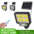 thumbnail image 2 of EastVita LED Solar Wall Lamp 3 Mode Ip65 Waterproof Motion Sensor Street Light for Garden Courtyard Porch Yard, 2 of 8
