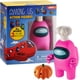 thumbnail image 1 of Figura de acción P.M.I. Among Us Pink Crewmate de 11,4 cm con accesorios, 1 of 9