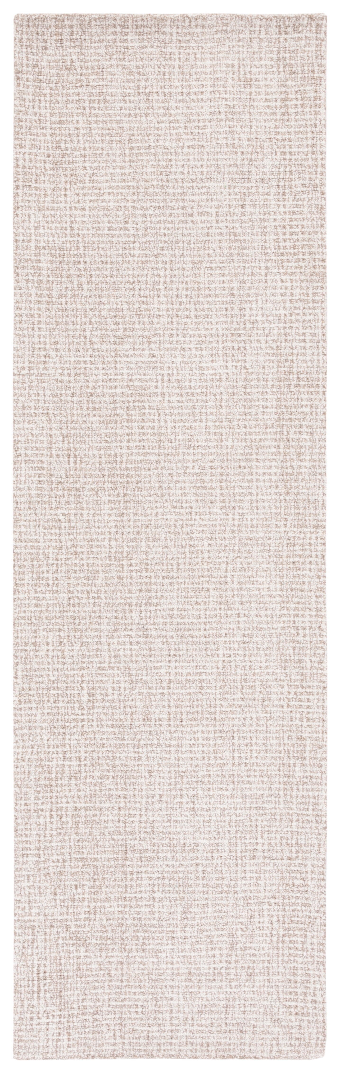 Safavieh Abstract Delia Distressed Wool Runner Rug, Ivory/Gray, 2'3" x 18'