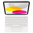 thumbnail image 1 of Apple Magic Keyboard Folio: iPad Keyboard and case for iPad (10th Generation), Detachable Two-piece Design that attaches magnetically, Built-in trackpad, Korean - White, 1 of 4