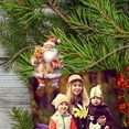 thumbnail image 6 of Santa Decorative Wooden Clip-on Ornaments of 6 by G. Debrekht - Christmas Decor - 8090009C-S6, 6 of 11