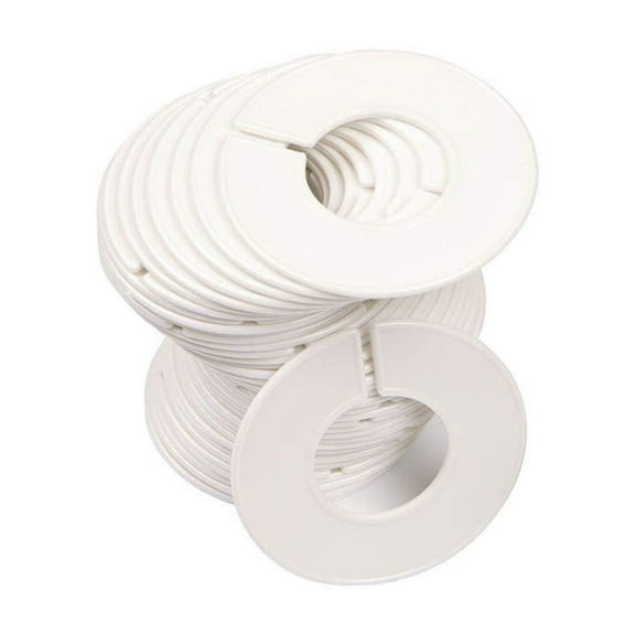 DIY Clothing Size Divider for Clothes Sorting Use Assorted Color 10pcs Set Plastic Round Wall