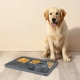thumbnail image 5 of Slow Feeding Pet Licking Mat Placemat with Non-Slip Suction Cup - Easy to Clean Black, 5 of 8