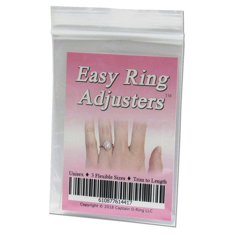 Easy Ring Adjusters - Quickly fit The Size of Your Ring/Band (3 Sizes  Included) 