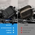 thumbnail image 2 of MaxjoyTPU Case Cover for AirPods Pro Premium Silicone Case for Airpods Pro1st Gen [2019] Case-Front Led Visible Lock Keychain&Storage Bag-Black, 2 of 8