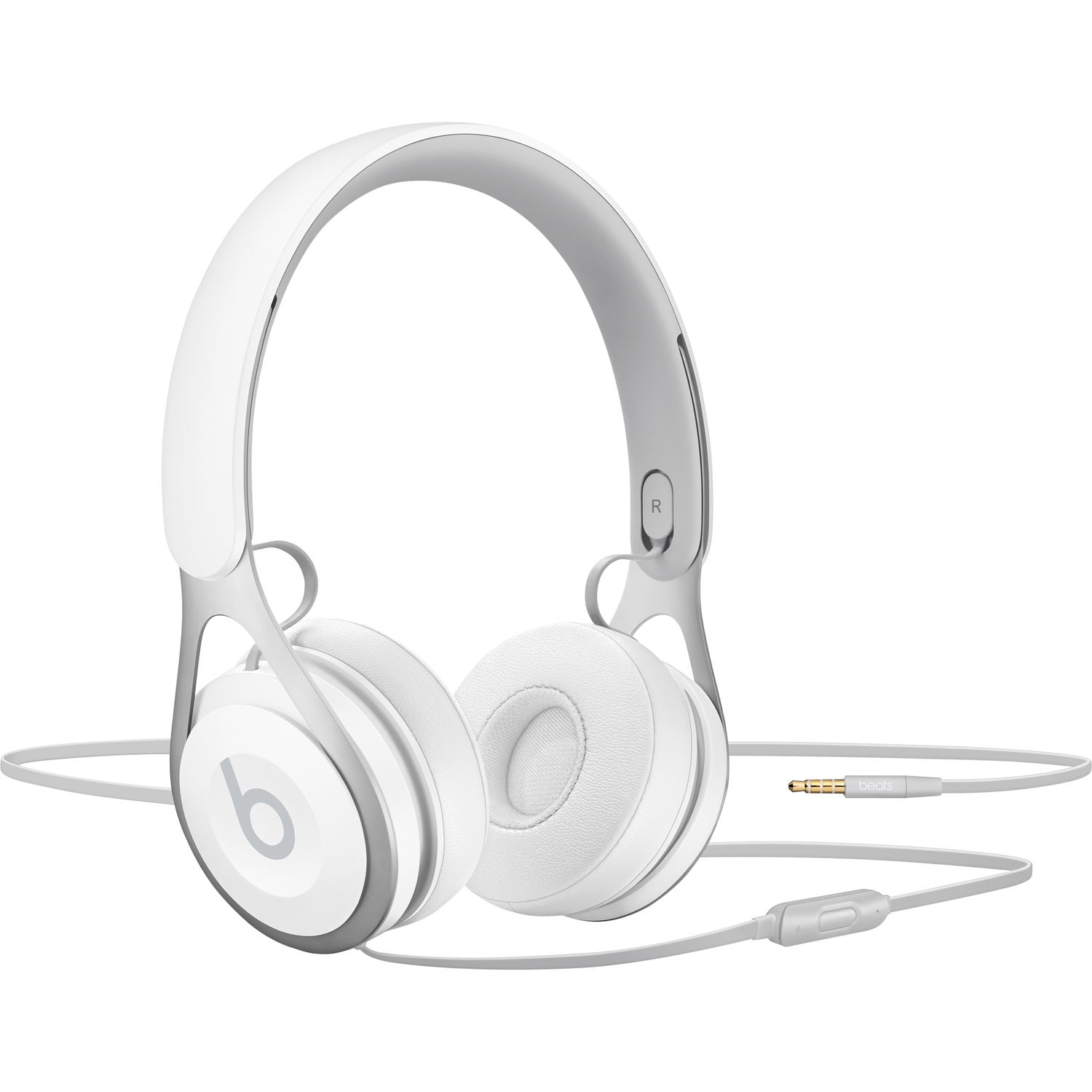 EP Wired On-Ear Headphones (ML9A2ZM/A) - Free for Unlimited Listening, Built in Mic and Controls - (White) - Walmart.com