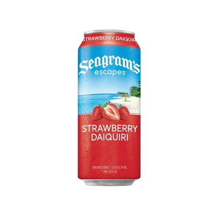 Seagram's Escapes Strawberry Daiquiri 23.5oz Can