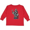 thumbnail image 3 of Inktastic Barber Skater Boys or Girls Long Sleeve Toddler T-Shirt, 3 of 5