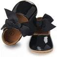 thumbnail image 4 of Baby Girls Shoes Mary Jane Flats Shoes Anti-Slip Soft Rubber Sole Toddler First Walkers Princess Dress Shoes, 4 of 7