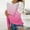 Pink#2, variant on LEAVINGSUO Blouses for Women Fashion Casual,Women Casual Solid Lace Hollow Out Long Sleeve Pullover Slimming Blouse T-Shirt Tops Blue S