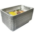 thumbnail image 6 of EHOMEA2Z Large Aluminum Pans Full Size Deep Foil Disposable Durable Large Steam Table Pans for Baking Serving, Chafing Trays for Caterers, Bakeware 21 x 13 x 3 (20), 6 of 10