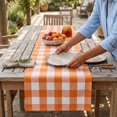 thumbnail image 5 of Virelaxpo Tropical Leaf Table Runner Dining Table Decor Wrinkle Resistant Fabric for Kitchen Party Wedding, 5 of 7