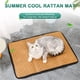 thumbnail image 5 of Apuakthei - Alfombrilla tejida para cama de perro, alfombrilla para comida de gato para suelo, alfombrilla para dormir para mascotas de tamaño pequeño a extragrande, alfombrilla fresca e indeformable, 5 of 8