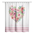 thumbnail image 2 of Creative Products Love Lives Here 71x74 Shower Curtain, 2 of 2