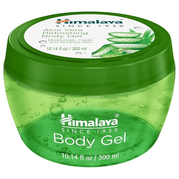 Himalaya Aloe Vera Refreshing Body Gel with Real, Soothing Aloe Vera, 10.14 fl oz (150 ml)