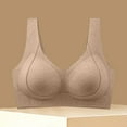 thumbnail image 4 of Sakmal Wireless Sports Bras for Women Workout V Neck Ladies Sports Bras 3X, 4 of 9