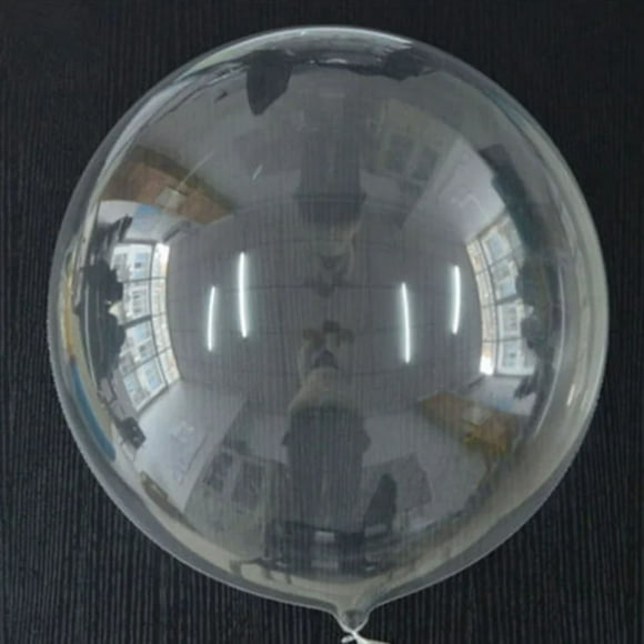 1 Pcs Ballon Bobo, Ballon Bobo Transparent pour Rembourrage de Bulles, Ballon de Fête, Ballon Bobo à Bulles Transparent pour Décoration de Saint-Valentin Mariage Anniversaire Noël Mariage, (B, 18 Po)
