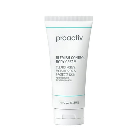 Proactiv Blemish Control Body Cream with 1.5% Salicylic Acid, Acne Treatment for Body, 4 Fl Oz