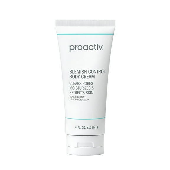 Proactiv Blemish Control Body Cream with 1.5% Salicylic Acid, Acne Treatment for Body, 4 Fl Oz