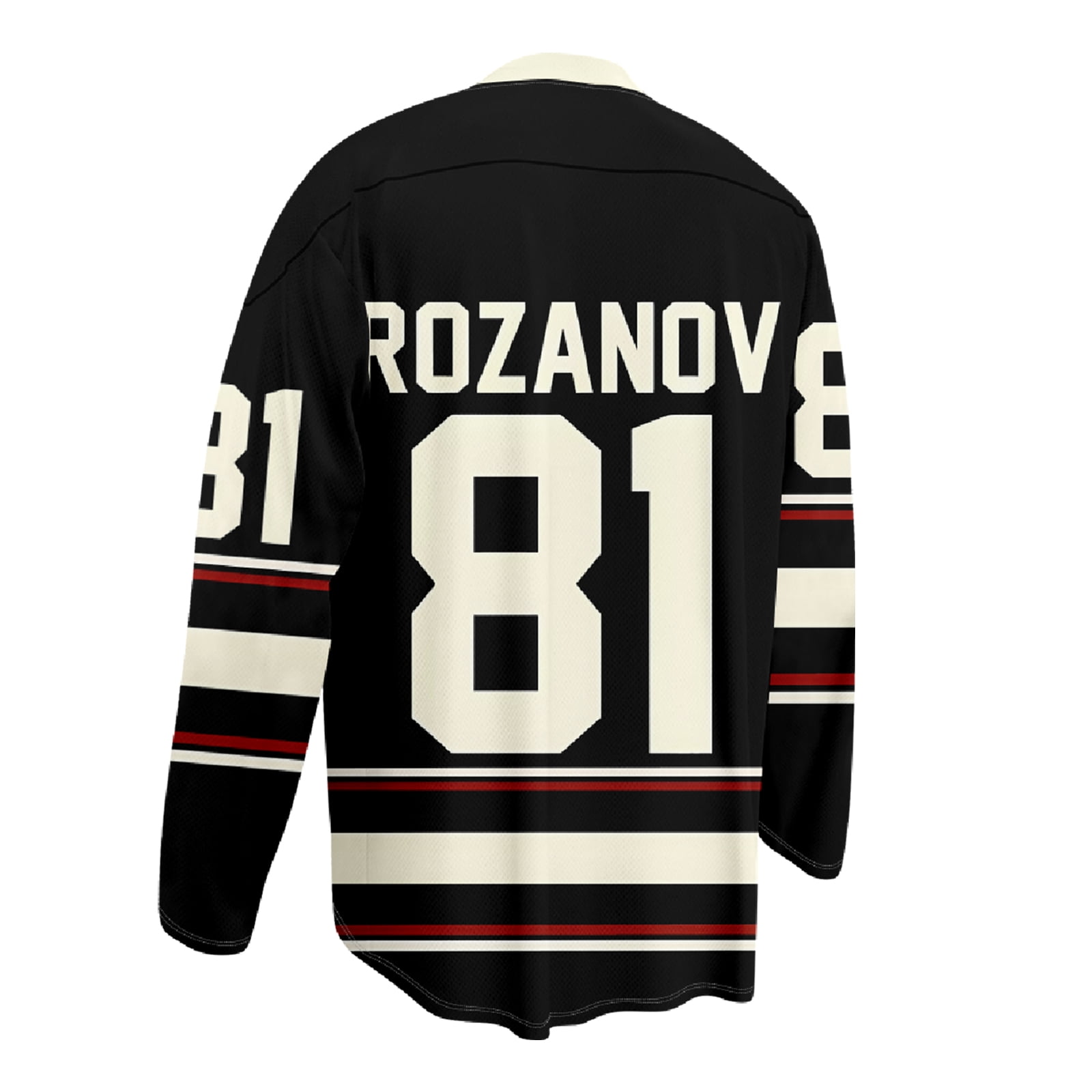 Youpwaven Unisex Heated Rivalry V Neck Ice Hockey Jersey Merch