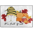 thumbnail image 4 of SKYSONIC Gnome Pumpkin Cute Non-Slip Area Rug, Fall Autumn Theme Floor Carpet Comfort Floor Mats Decor for Indoor Front Porch,Living Room, Bedroom,Kitchen,72"x48", 4 of 7