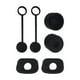 thumbnail image 4 of Tapón de derrames, juego de tapón de derrames de silicona, tapa de botella de vacío tapón de paja tapa de cubierta de paja reutilizable, tapa de polvo Negro perfecl Tapa de paja, 4 of 8