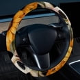 thumbnail image 2 of Panda Sunflower 14.5 Inch Printing PVC Leather Car Wheel Cover Auto Accessories Steering Wheel Cover, 2 of 6