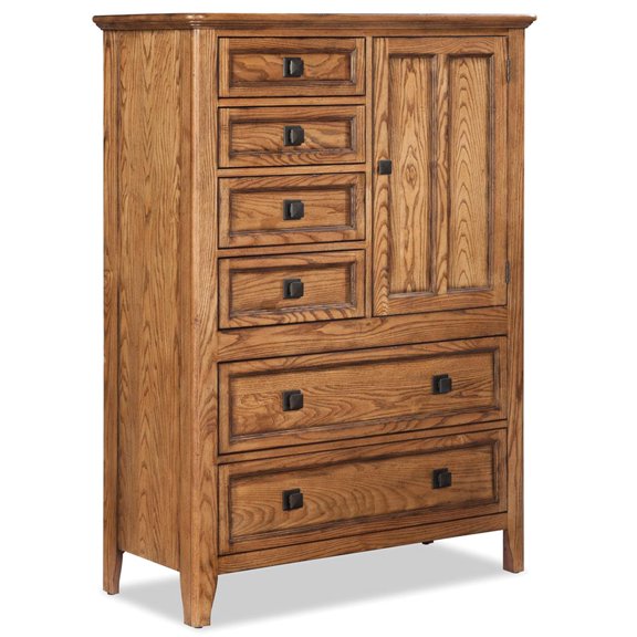 Intercon Furniture Alta Bedroom 6-Drawer Transitional Wood Chest in Brushed Ash