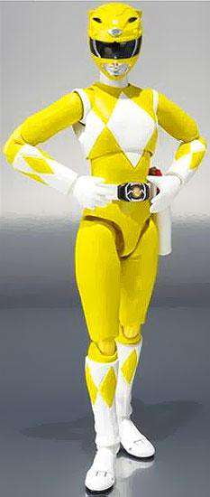 Power Rangers Mighty Morphin S.H. Figuarts Yellow Ranger Action Figure