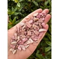 thumbnail image 3 of WHOLESALE Natural Semi Tumbled Pink Opal Gemstone Chips, Crushed Mini Pink Opal Crystals, Undrilled (Pink Opal, 0.5 Pound), 3 of 4