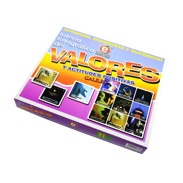 Loteria Fotografica De Valores Galileo Educatodo M-0304