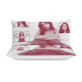 thumbnail image 3 of Olivia rodrigo Soft Zip Access Comfort Line Strong Fabric Handling Thread Weave Duvet Cover Sets Room Fit, 3 of 5
