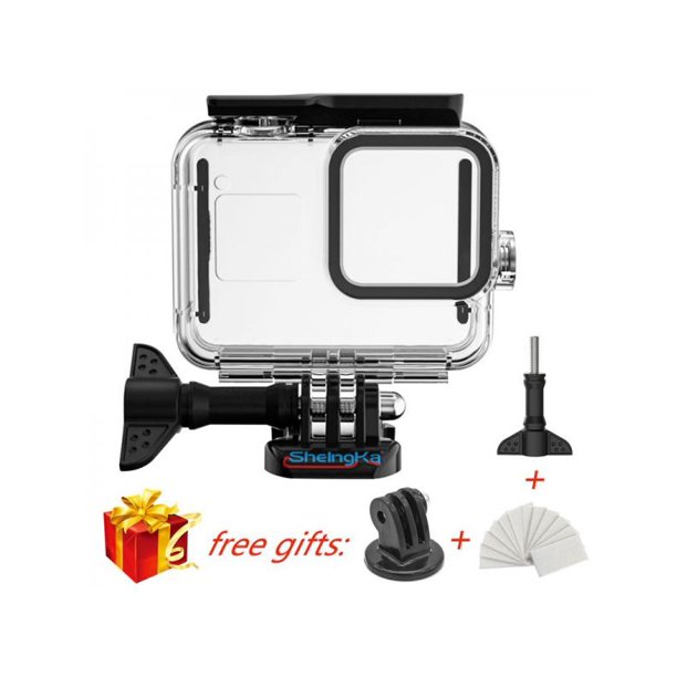 Vicooda Waterproof Case For Gopro Hero 8 60meter Underwater Protective Housing Case For Hero 8 19 Action Camera With Free Gift Walmart Com Vicooda Waterproof Case For Gopro Hero 8 60meter Underwater Protective Housing Case For Hero 8 19 Action Camera With Free Gift Walmart Com
