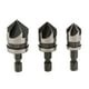 thumbnail image 1 of Juego de 3 Brocas avellanadoras CUTICAT Surtido HSS, 1 of 8