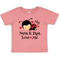 thumbnail image 3 of Inktastic Nana and Papa Love Me Baby Boys or Girls Baby T-Shirt, 3 of 5