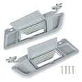 thumbnail image 4 of Labwork 2 Pcs Sun Visor 83280-SNA-A01ZC 83230-SNA-A01ZC Front Left Right Fit for 2006 2007 2008 Honda Civic, Light Gray, 4 of 5