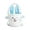 Blue, variant on Easter Bunny Bucket Bags for Girls with Rabbit Ears: for Easter Egg Hunts, Spacious, Durable, and Ideal Gift