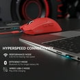 thumbnail image 4 of ATTACK SHARK X1 Gaming Mouse with Magnetic Charging Dock, PixArt PAW3395PRO Gaming Sensor, 40000DPI, BT/2.4G Wireless/Wired, 49g SUPERLIGHT Mouse, 100M Optical Microswitches for PC/Xbox/PS/Mac -Red, 4 of 9
