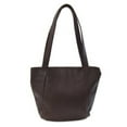 thumbnail image 2 of Pre-Owned Coach 4181 dark brown leather tote bag, all leather, old Coach, women's, COACH, 2 of 10