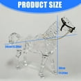 thumbnail image 5 of PatungKu Large Capacity 1000ml Glass Decanters Artistic Horse Shape Ideal for Whiskeys Bourbons Scotches Beverage Serving, 5 of 8