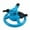 Blue, variant on chaungfeng 360° Round Base Lawn Sprinkler - Adjustable Rotating Sprinkler for Yard, Garden Irrigation with Water- 2 Spray Modes, for Large Areas Sprinkler Watering