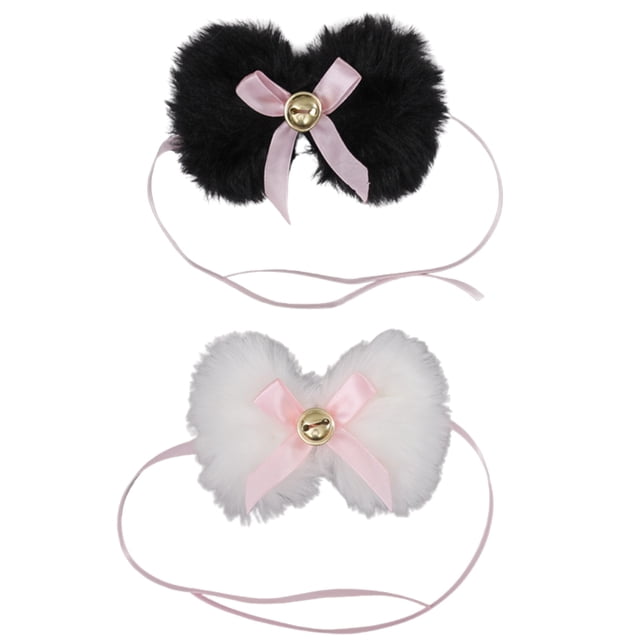 Gargantilla de encaje con campana, collares bonitos y dulces para mujer, cuello de campana con lazo de encaje Sexy
