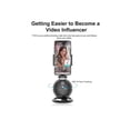 thumbnail image 3 of Smart AI Gimbal Stabilizer Auto Rotation Selfie Stick 360° Object Tracking Phone Holder For Selfies Vlog Shooting Live Streaming, 3 of 7