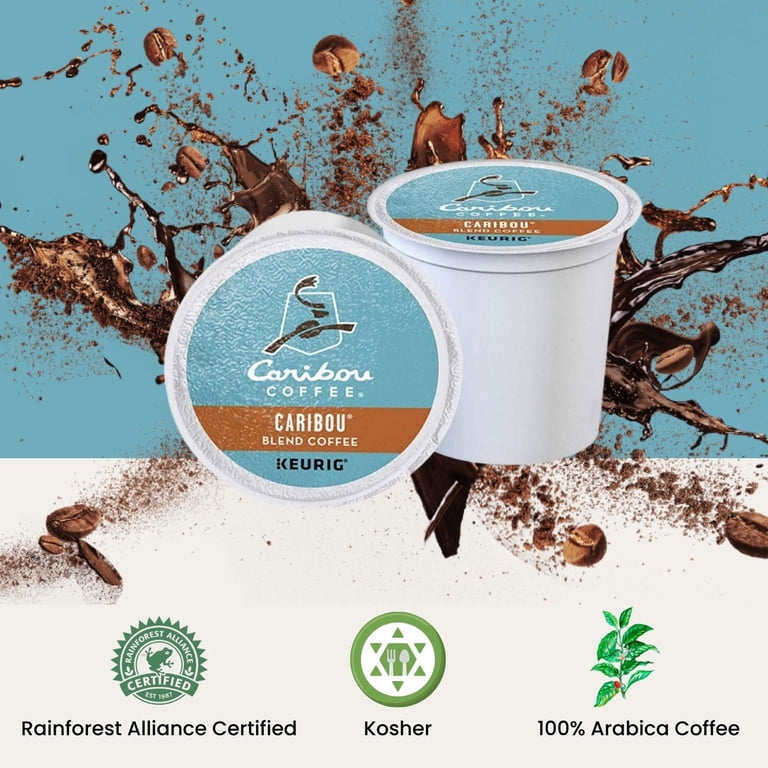 Caribou Coffee Caribou Blend K-Cup Pod, 100 Count - Walmart.com