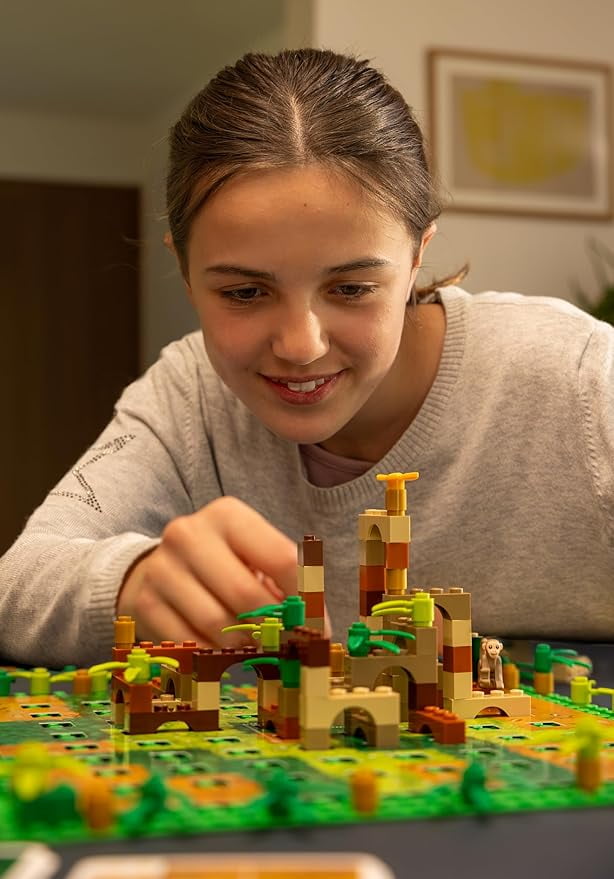 Lego Monkey Palace Strategy Board Game for Ages 10 and up, from Asmodee